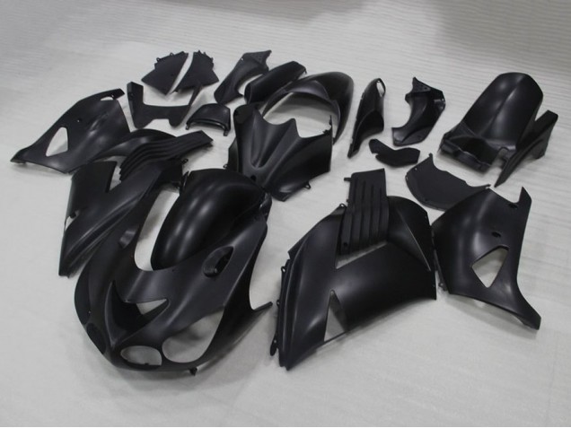 2006-2011 Noir Mat Kawasaki ZX14R ZZR1400 Carénage Moto