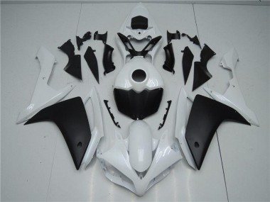 2007-2008 Blanc Noir Yamaha YZF R1 Carénage Moto