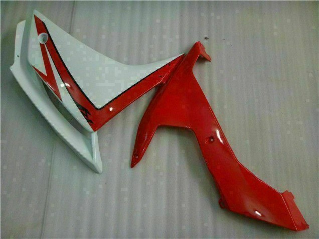 2007-2008 Blanc Rouge Yamaha YZF R1 Carénage Moto