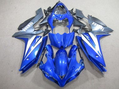 2007-2008 Bleu Argent Yamaha YZF R1 Carénage Moto