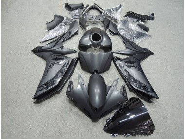 2007-2008 Noir Yamaha YZF R1 Kit Carénages Motos Complet