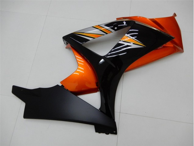 2007-2008 Orange Noir Suzuki GSXR 1000 Carénage Moto