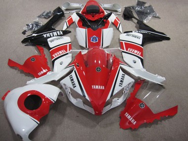 2007-2008 Rouge Blanc Yamaha YZF R1 Carénage Moto