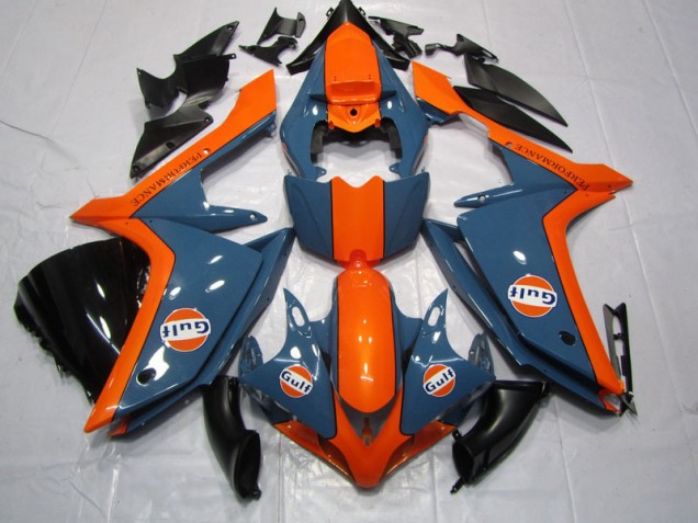 2007-2008 Rouge Gulf Yamaha YZF R1 Carénage Moto