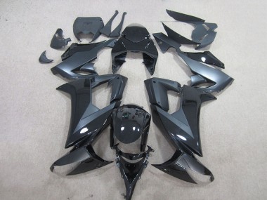 2008-2010 Noir Kawasaki ZX10R Carénage Moto