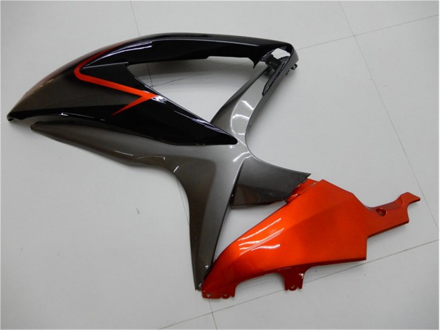 2008-2010 Noir Orange Gris Suzuki GSXR 600/750 Carénage Moto