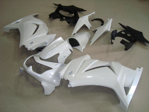 2008-2012 Blanc Nacré Kawasaki ZX250R Carénage Moto