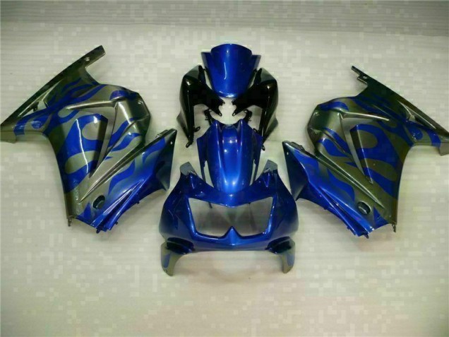 2008-2012 Bleu Kawasaki EX250 Carénage Moto