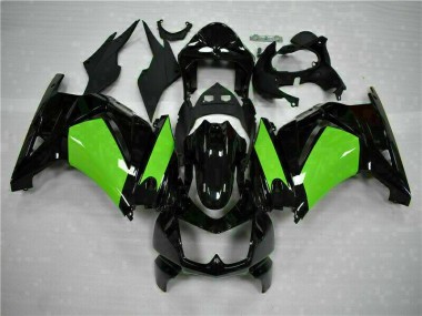 2008-2012 Noir Vert Kawasaki EX250 Carénage Moto