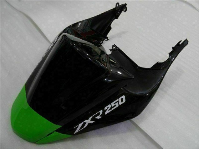 2008-2012 Noir Vert Kawasaki EX250 Carrosserie Moto