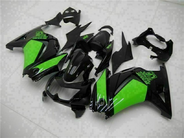 2008-2012 Noir Vert Ninja Kawasaki EX250 Carénage Moto