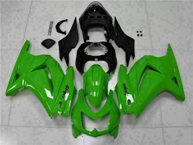 2008-2012 Vert Noir Ninja Kawasaki EX250 Kit Carénages Motos & Plastique