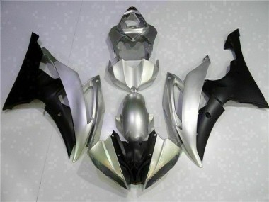 2008-2016 Argent Noir Yamaha YZF R6 Carénage Moto