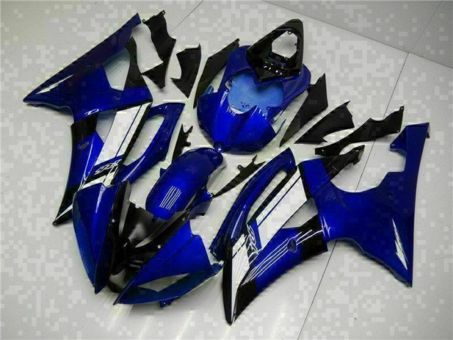 2008-2016 Bleu Yamaha YZF R6 Kit Carénages Motos Complet