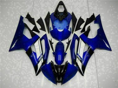 2008-2016 Bleu Yamaha YZF R6 Kit Carénages Motos Complet