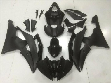 2008-2016 Noir Yamaha YZF R6 Carénages Moto & Carrosserie