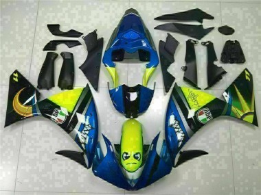 2009-2011 Bleu Yamaha YZF R1 Carénage Moto