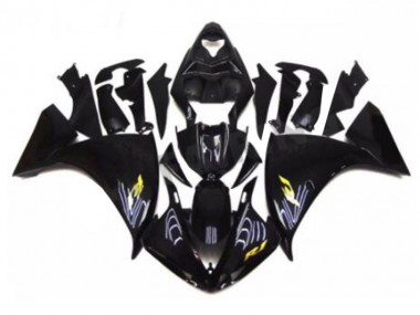 2009-2011 Noir Yamaha YZF R1 Carénage Moto