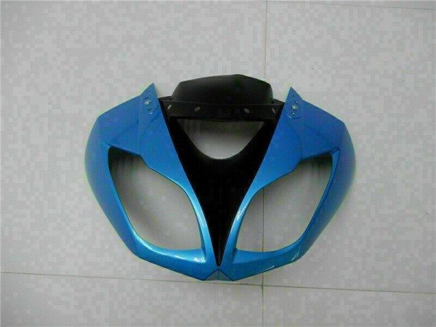 2009-2012 Bleu Noir Kawasaki ZX6R Carénage Moto