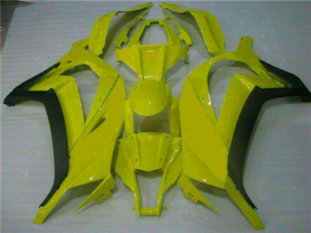 2011-2015 Jaune Kawasaki ZX10R Carénage Moto