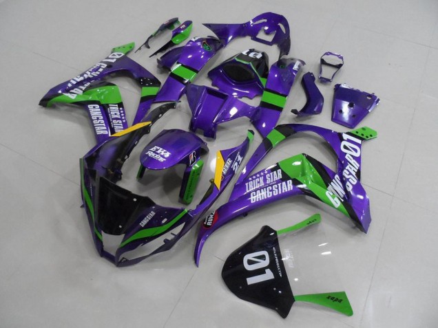 2011-2015 Violet Eva Kawasaki ZX10R Carénage Moto