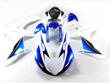 2011-2021 Bleu Blanc Suzuki GSXR 600/750 Kit Carénages Motos Complet