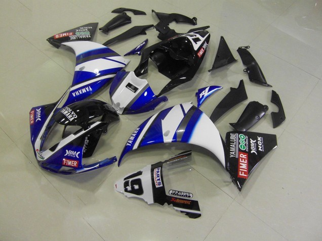 2012-2014 Bleu Noir Yamaha YZF R1 Carénage Moto