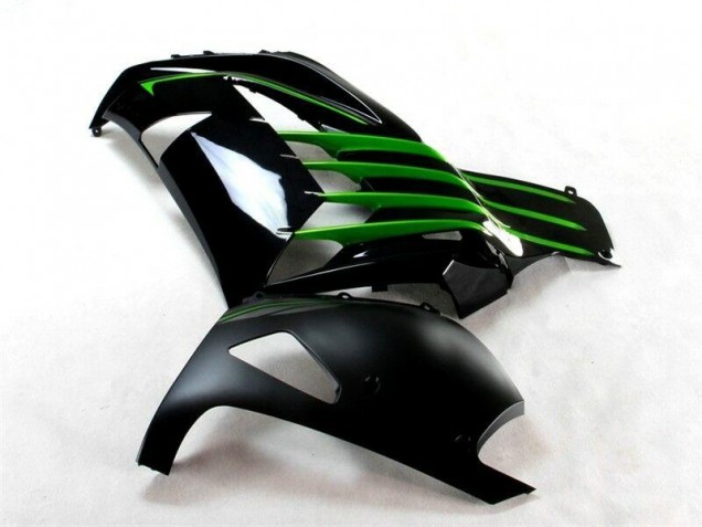 2012-2021 Noir Vert Kawasaki ZX14R ZZR1400 Carénage Moto