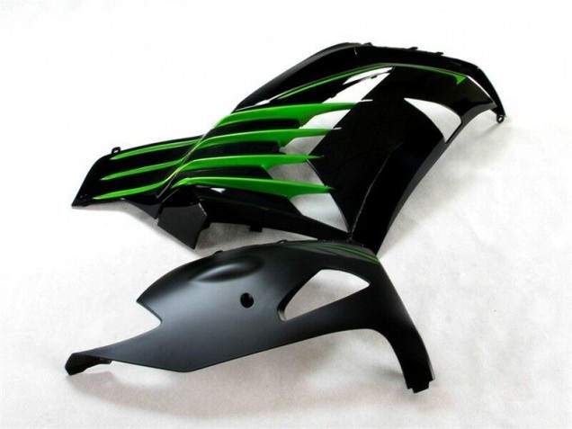 2012-2021 Noir Vert Kawasaki ZX14R ZZR1400 Carénage Moto