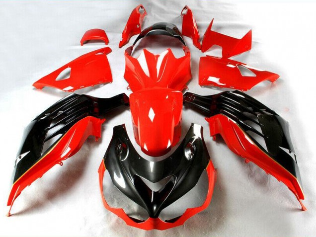 2012-2021 Rouge Kawasaki ZX14R ZZR1400 Carénage Moto