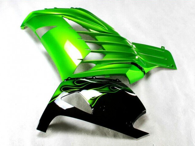 2012-2021 Vert Noir Kawasaki ZX14R ZZR1400 Carénage Moto